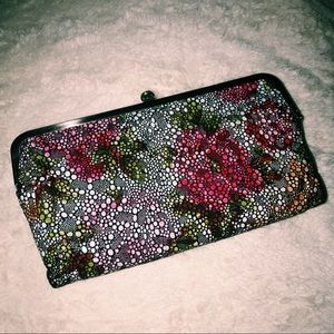 Flower Print HOBO wallet